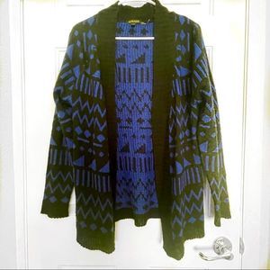 Printed Cardigan